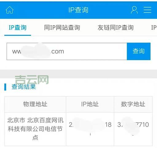 如何通过站长工具快速查询IP地址？