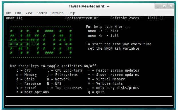 服务器状态查询：命令行、图形界面、监控工具