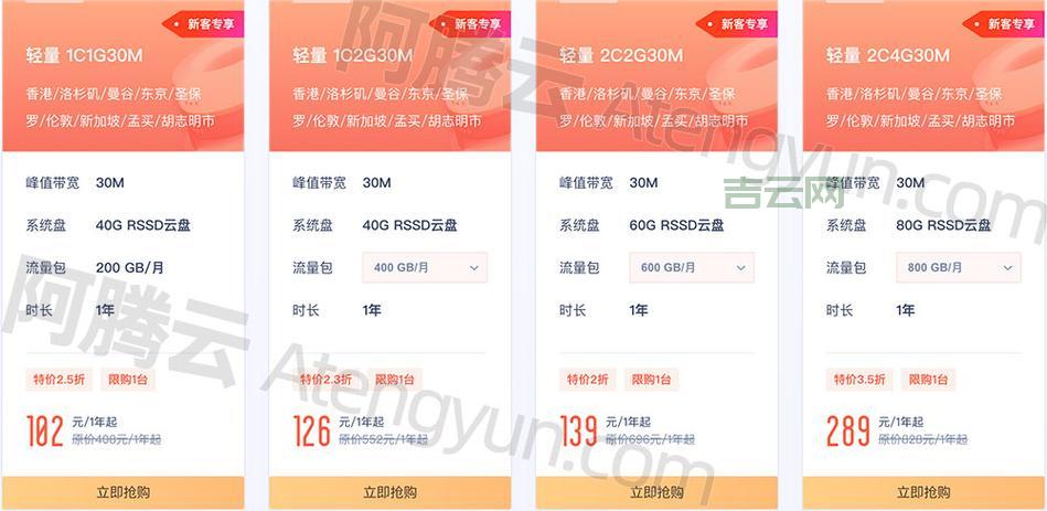 免费的云服务器有哪些？2024最新推荐榜单