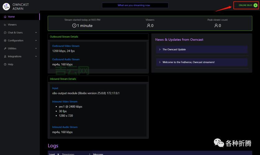 如何快速搭建高效的直播服务器（含OBS推流教程）