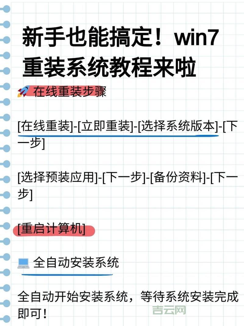 如何重新安装系统？手把手教你几步轻松搞定！
