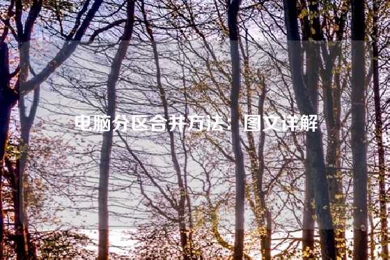 电脑分区合并方法：图文详解