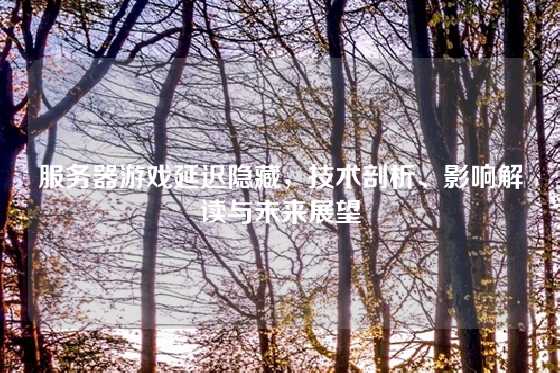 服务器游戏延迟隐藏，技术剖析、影响解读与未来展望