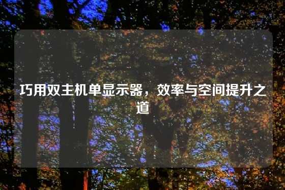 巧用双主机单显示器,效率与空间提升之道