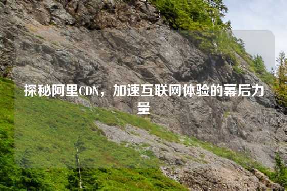 探秘阿里CDN，加速互联网体验的幕后力量