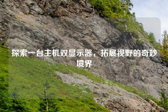 探索一台主机双显示器，拓展视野的奇妙境界