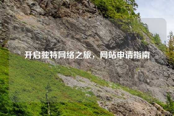 开启独特网络之旅，网站申请指南