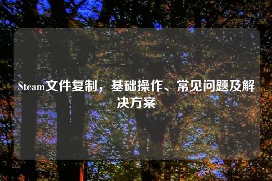 Steam文件复制，基础操作、常见问题及解决方案